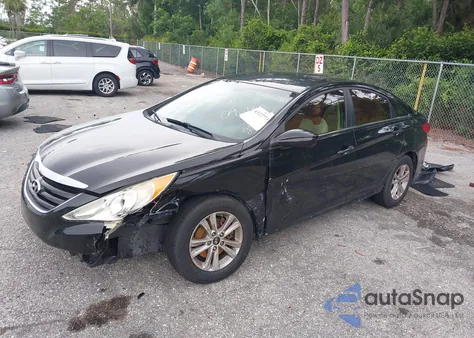 2014 Hyundai Sonata Gls from USA, damaged, VIN 5NPEB4AC6EH901576